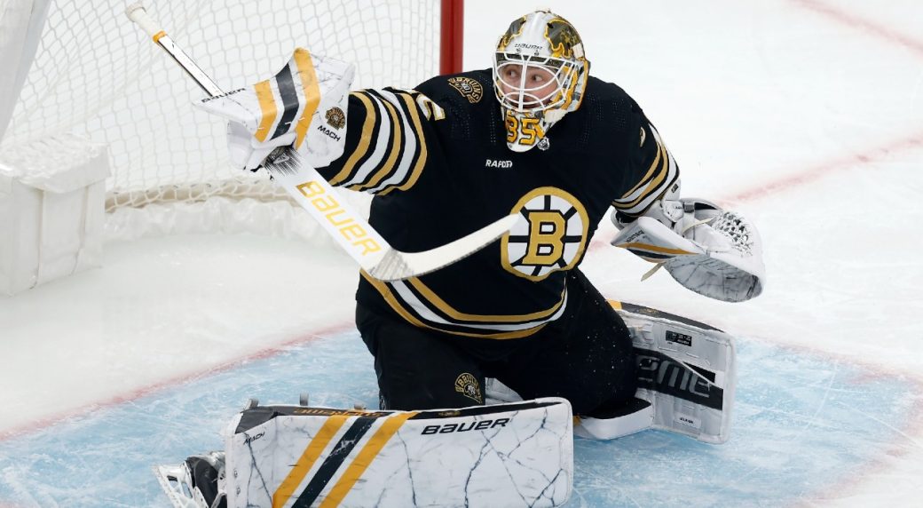 Report: Bruins goalie Ullmark returns after MRI 'showed no damage'