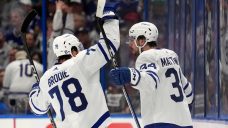 Maple Leafs&#8217; Matthews, Brodie back at practice after missing game with flu