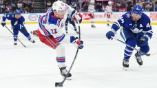 Rangers down Maple Leafs to snap Toronto&#8217;s nine-game point streak