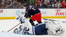 Samsonov&#8217;s struggles continue as Blue Jackets rally to knock off Maple Leafs in OT