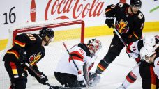 Huberdeau&#8217;s miss, self-inflicted wounds doom Flames in winnable game