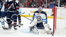 Hellebuyck picks up 250th career win as Jets double up Avalanche