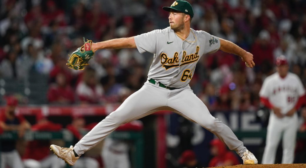 Athletics pitcher Ken Waldichuk undergoes elbow procedure