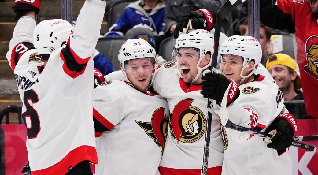 Batherson Scores Twice As Senators Rally Past Maple Leafs In Battle Of ...