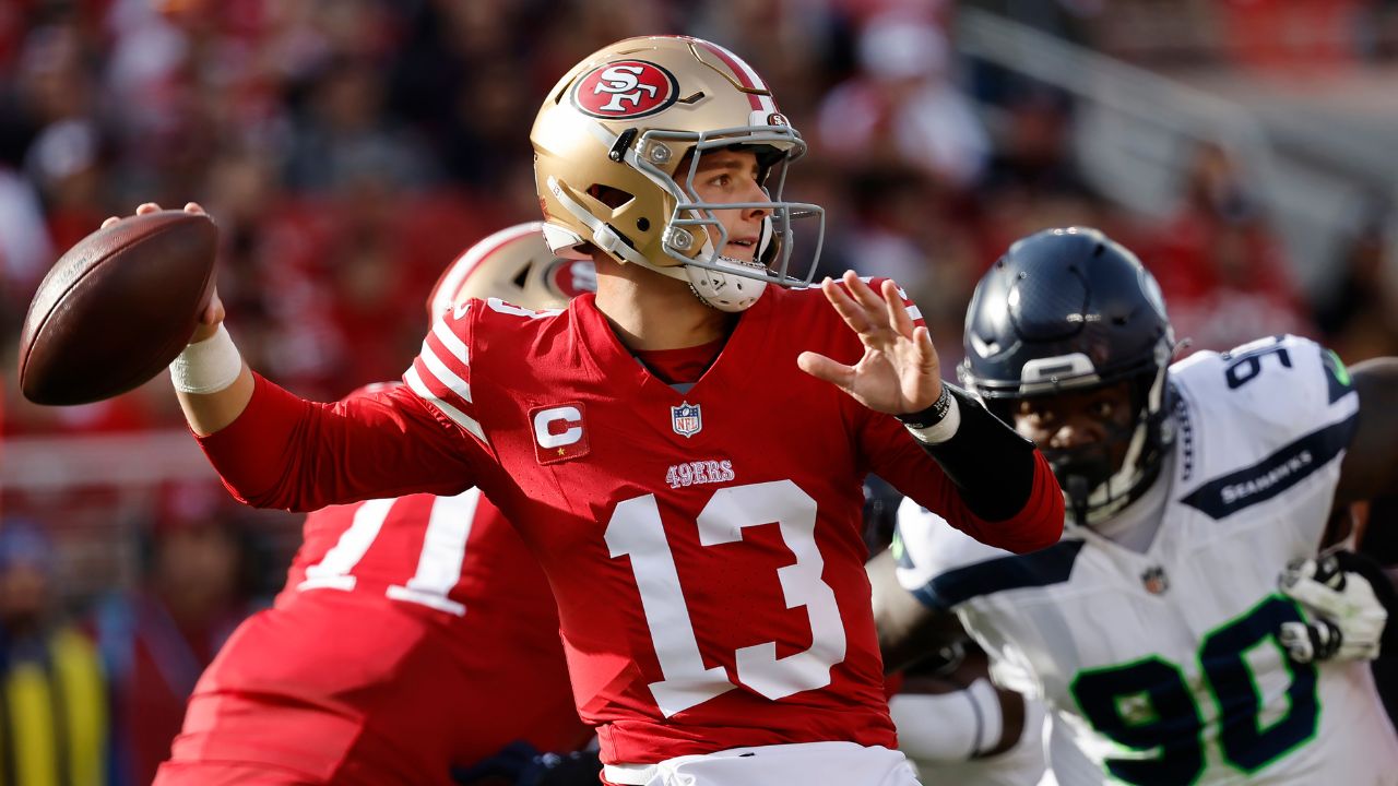 Purdy throws for career-high 368 yards as 49ers beat Seahawks