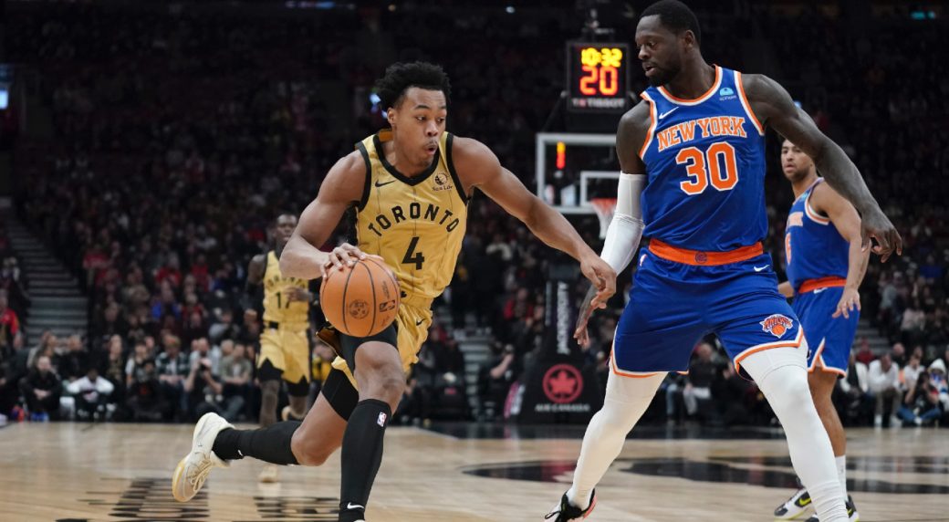 Jalen Brunson leads New York Knicks to 119-106 victory over Toronto ...