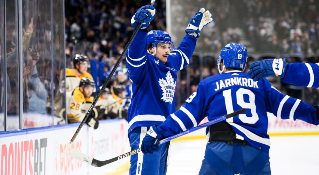 Maple Leafs’ Matthews, Domi break through in hard-fought comeback