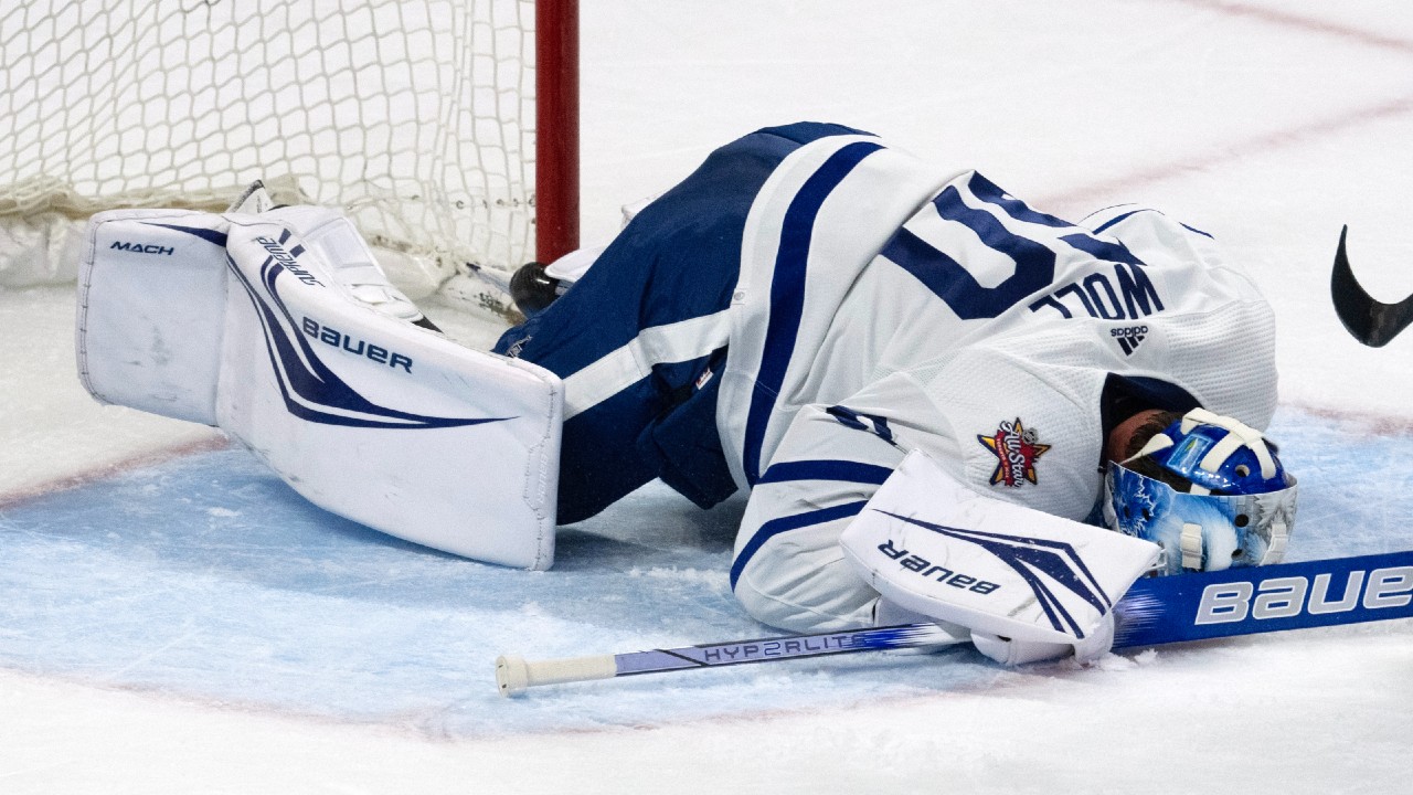 Maple Leafs' Woll to 'miss some time' after injuring leg in win over  Senators