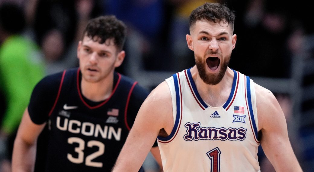 Kansas Defeats UConn in Thrilling Showdown with Kevin McCullar Jr