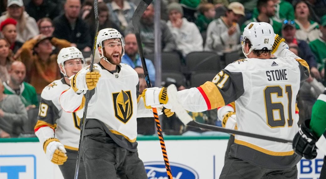 NHL Roundup: Golden Knights stomp Stars to wrap up season series