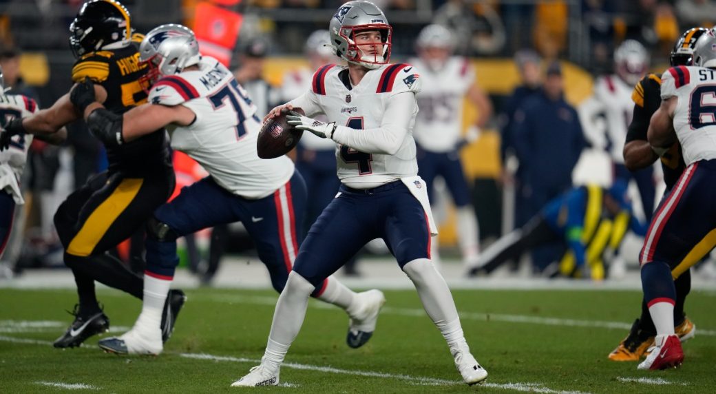 Zappe throws three TDs, Patriots damage Steelers’ playoff hopes with win