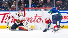 Canucks chase Panthers&#8217; Bobrovsky from net with four goals on 17 shots