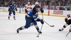 Blues&#8217; Kyrou gets booed after comments about Berube: &#8216;It&#8217;s just tough&#8217;