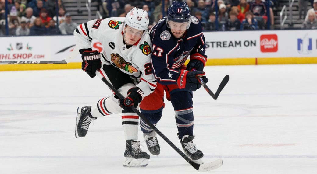 Blackhawks put Lukas Reichel back in lineup after healthy scratch