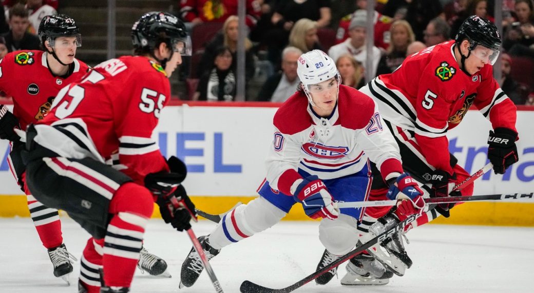 Canadiens Score Five Unanswered Goals In Win Over Blackhawks