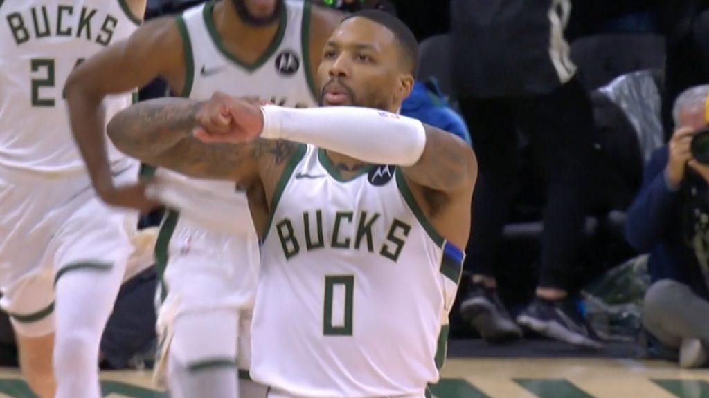 Bucks’ Lillard Adds To Collection Of ‘Dame Time’ Winners With Buzzer ...