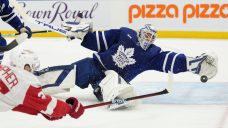 Comeback game for Maple Leafs&#8217; Ilya Samsonov thwarted by another blown lead