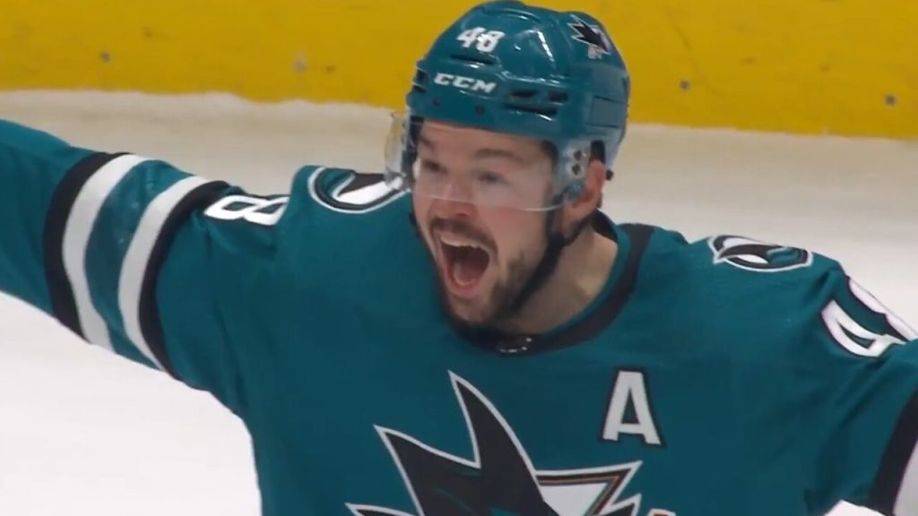 Sharks’ Hertl Scores OT-winner Off Unreal Passing Play To Complete ...