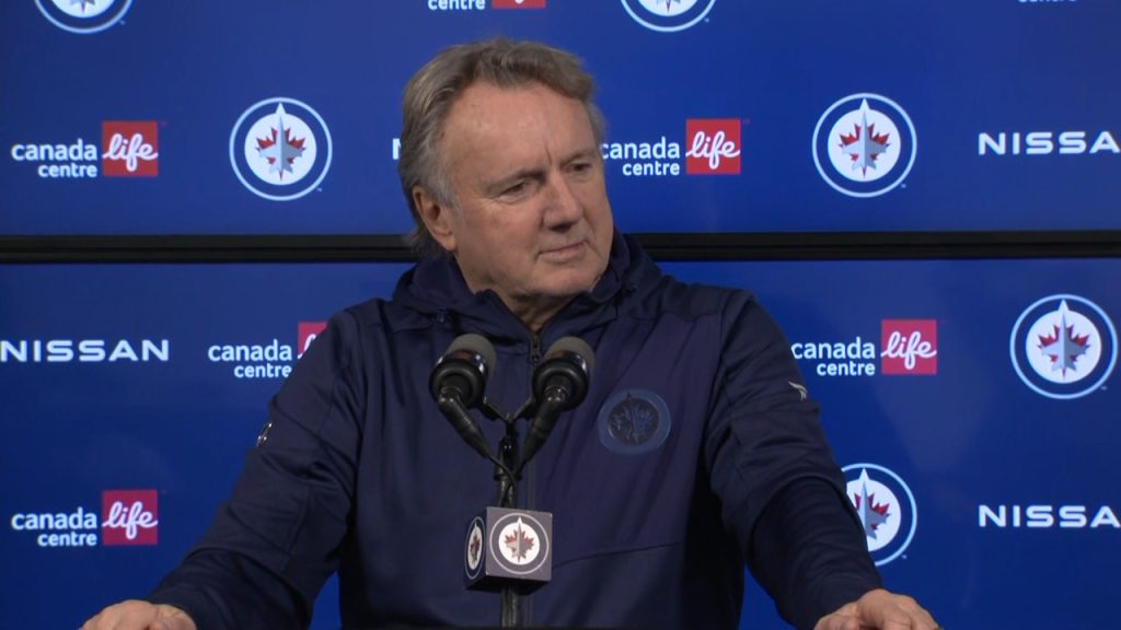 Winnipeg Jets Head Coach Provides Injury Update Ahead of Game Against ...