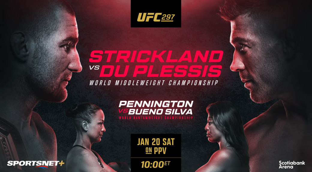 WIN TICKETS UFC 297 Scotiabank Arena on January 20th, 2024 Giveaway