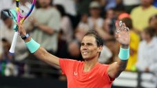 Nadal wins in Brisbane in first competitive singles match in a year