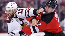 Blackhawks&#8217; Foligno defends fighting Devils&#8217; Smith after hit on Bedard