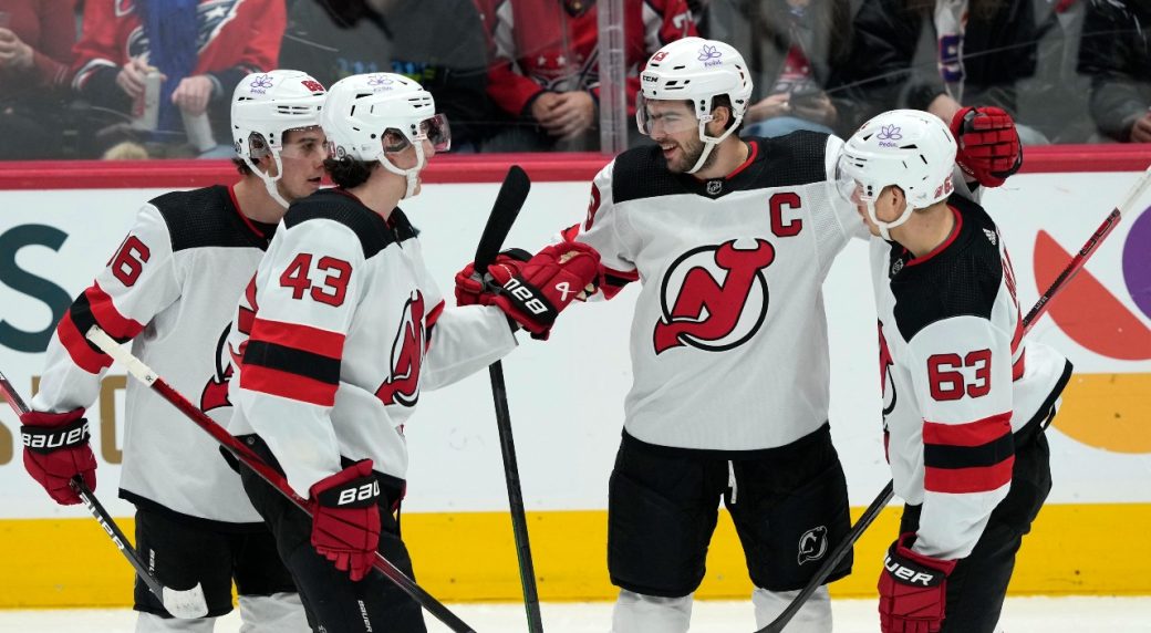 Hischier, Mercer And McLeod Each Score Twice As Devils Beat Capitals