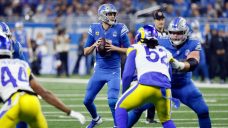 Goff, Lions hold off Stafford, Rams to earn first playoff win in 32 years