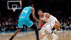 Knicks beat Hornets for seventh-straight win, Anunoby misses game with injury