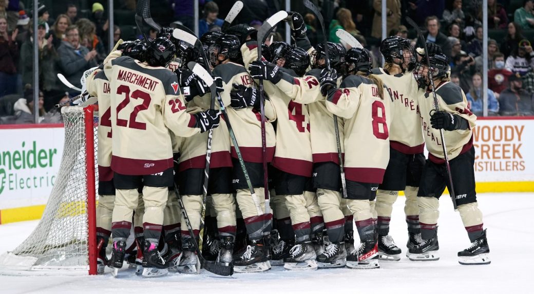 Montreal moves into top spot in PWHL standings with win over Minnesota