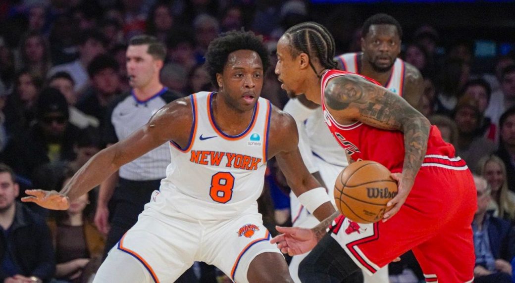 Anunoby, new-look Knicks keep rolling with comfortable win over Bulls