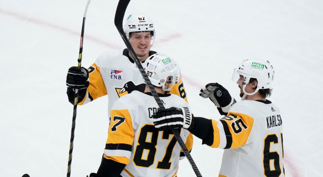 NHL Roundup: Crosby Scores Winner As Penguins Beat Bruins In Wild One