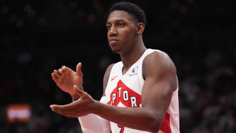 Toronto Raptors guard RJ Barrett. (Chris Young/CP)