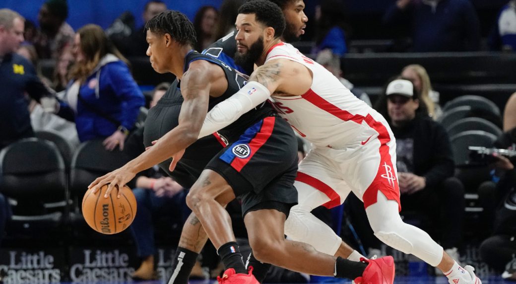 VanVleet's hot second half leads Rockets to comeback victory over Pistons