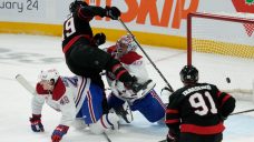 Stutzle has three-point game, leads Senators over Canadiens