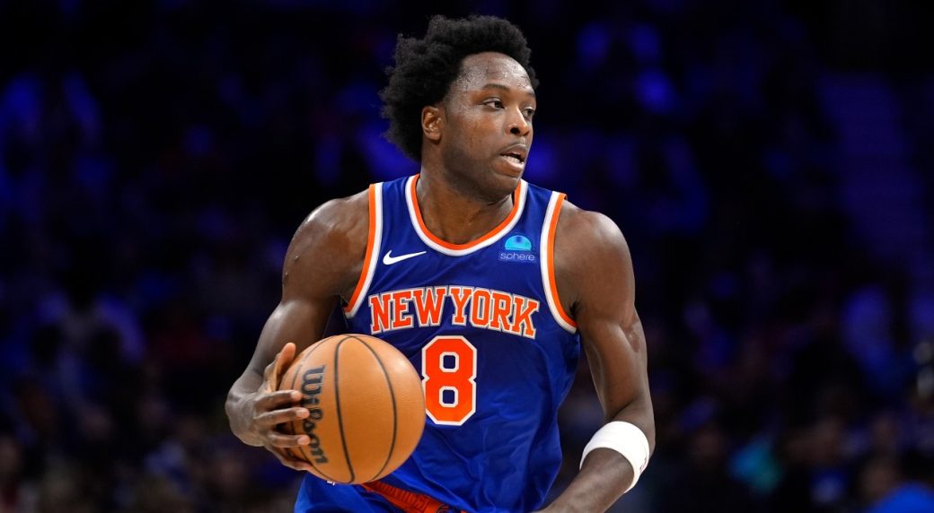Knicks' Anunoby out for fourth straight game with elbow injury