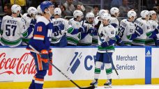 Canucks down Islanders for third-straight win in New York area