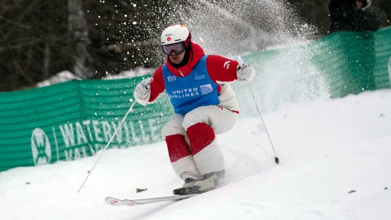 Canada's Mikael Kingsbury. (Robert F. Bukaty/AP)