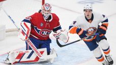 Canadiens&#8217; Montembeault grabs spotlight from Roy in 43-save win over Islanders