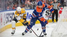 Oilers beat Predators for 16th win in a row, one away from tying record