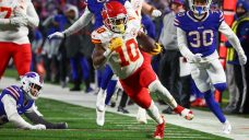 Pacheco active for Chiefs, Humphrey for Ravens in AFC championship game