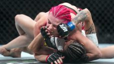 Canadian Jasudavicius sets new record, Robertson thrills at UFC 297