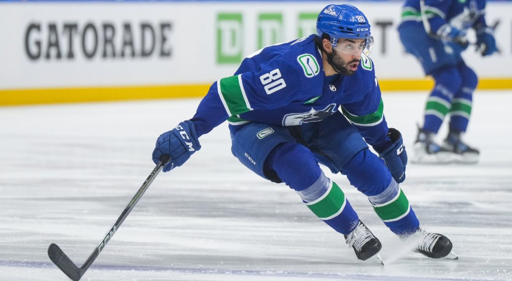 Surrey's Arshdeep Bains relishing call up to Vancouver Canucks