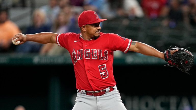 Former Los Angeles Angel Eduardo Escobar. (AP)