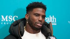 Dolphins WR Tyreek Hill says he&#8217;s happy in Miami amid trade rumours