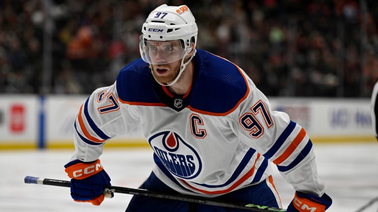 Edmonton Oilers centre Connor McDavid. (Alex Gallardo/AP) 