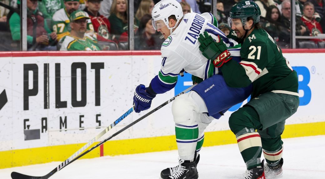 Wild hold off Canucks in wild, high-scoring affair