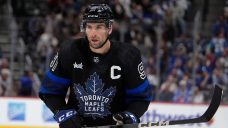 Maple Leafs&#8217; John Tavares absent from practice again; Woll skates separately