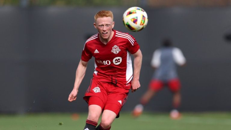 Toronto FC has signed former England youth international Matty Longstaff to a two-year contract with an option for 2026. (CP/HO-Toronto FC-Raul Romero Jr. )