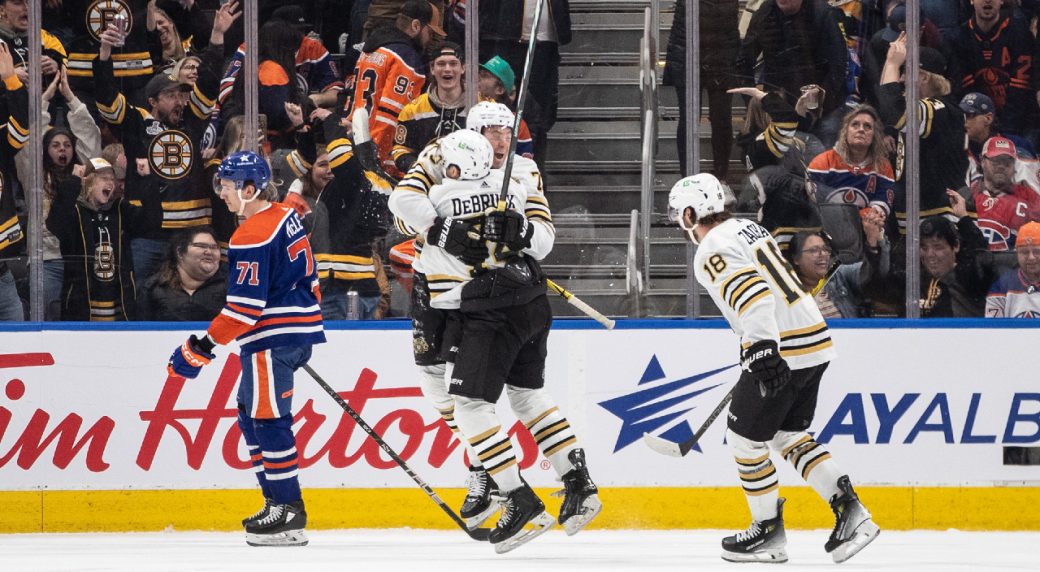 Boston Bruins Beat Edmonton Oilers 6-5 In Overtime Thriller: McAvoy's ...